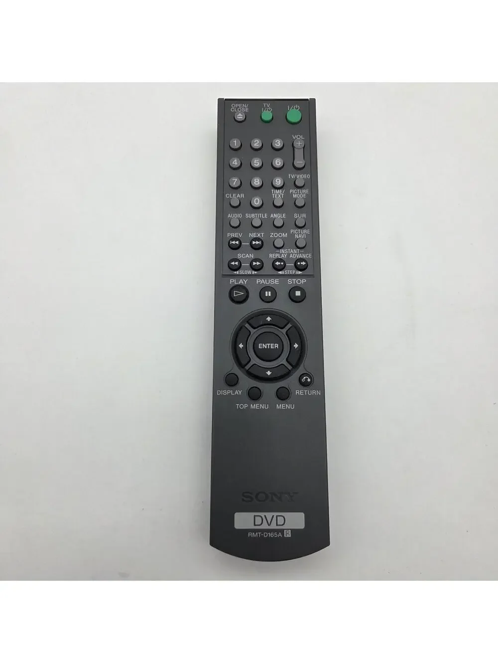 Sony RMT-D165A Remote Control for DVD CD Player DVP NS501P NS575P CX995V NC665P